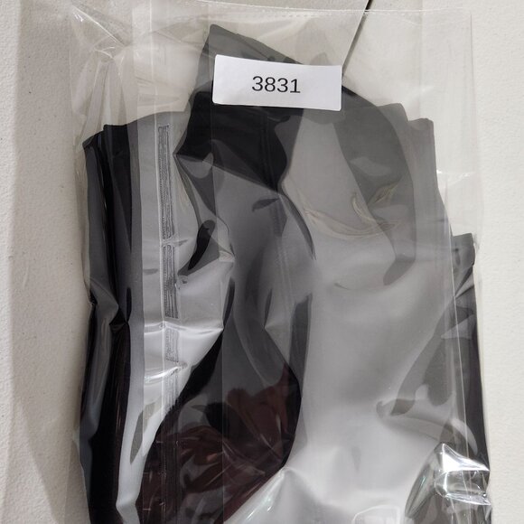 Fila Womens Black Capri Leggings Aqua White & Yellow Stripes Large Activewear - Picture 9 of 9